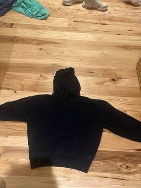 Black Men’s Pullover Hoodie Quicksilver